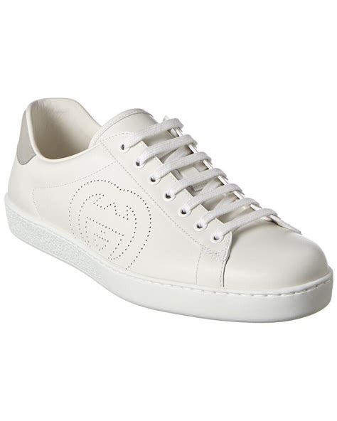 ace leather sneaker gucci cheap|gucci ace sneakers interlocking g.